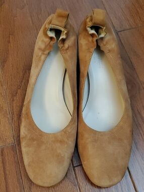 Everlane Day Heel - Suede Size 8.5 Made in Italy